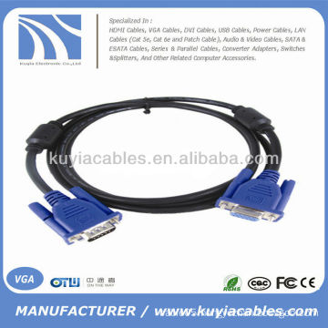 VGA Male to Female PC Monitor LCD Cable 5 FT